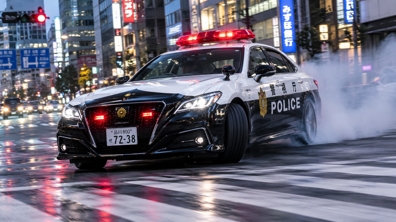 警察車両