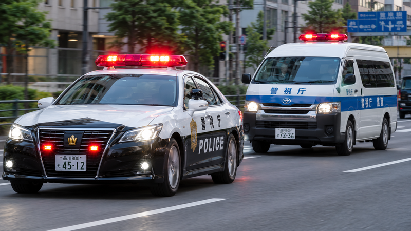 警察車両