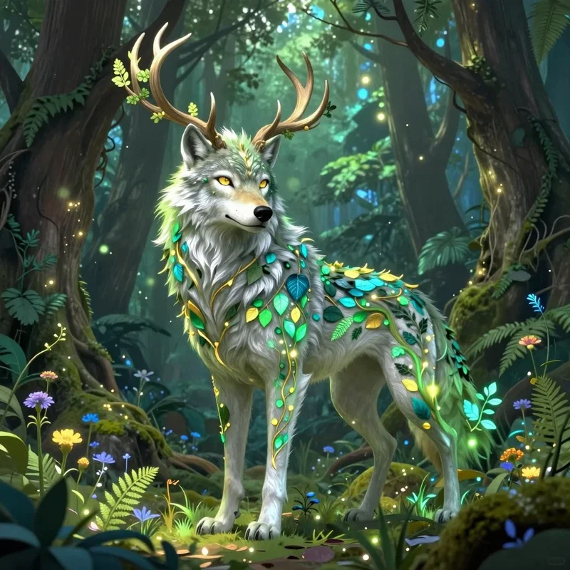 Verdalune : Le Loup Elfique