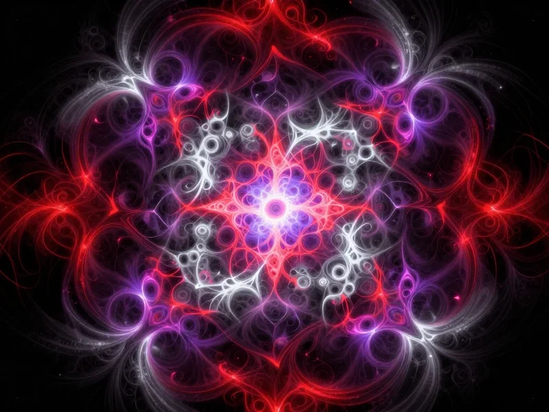 Explosion Fractale de Lumière Cosmique