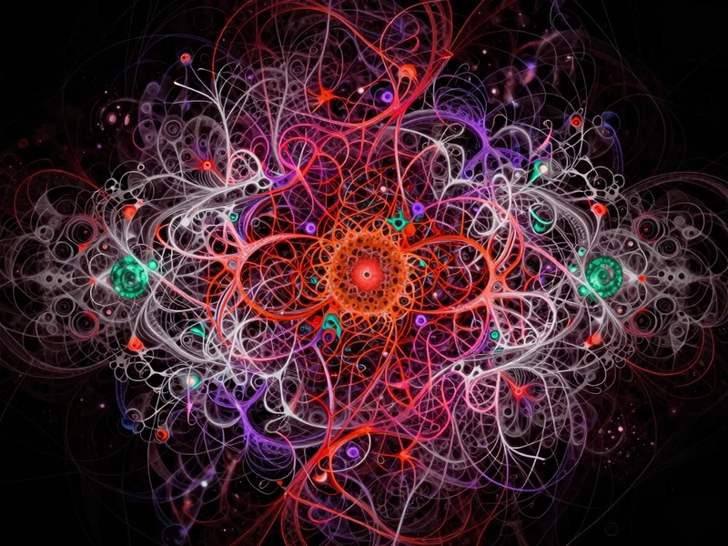 Fractale Filaments Organiques