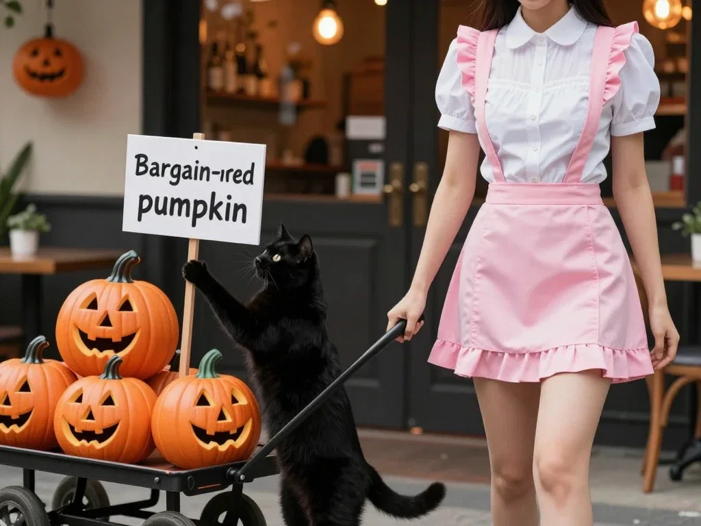 猫のハロウィン