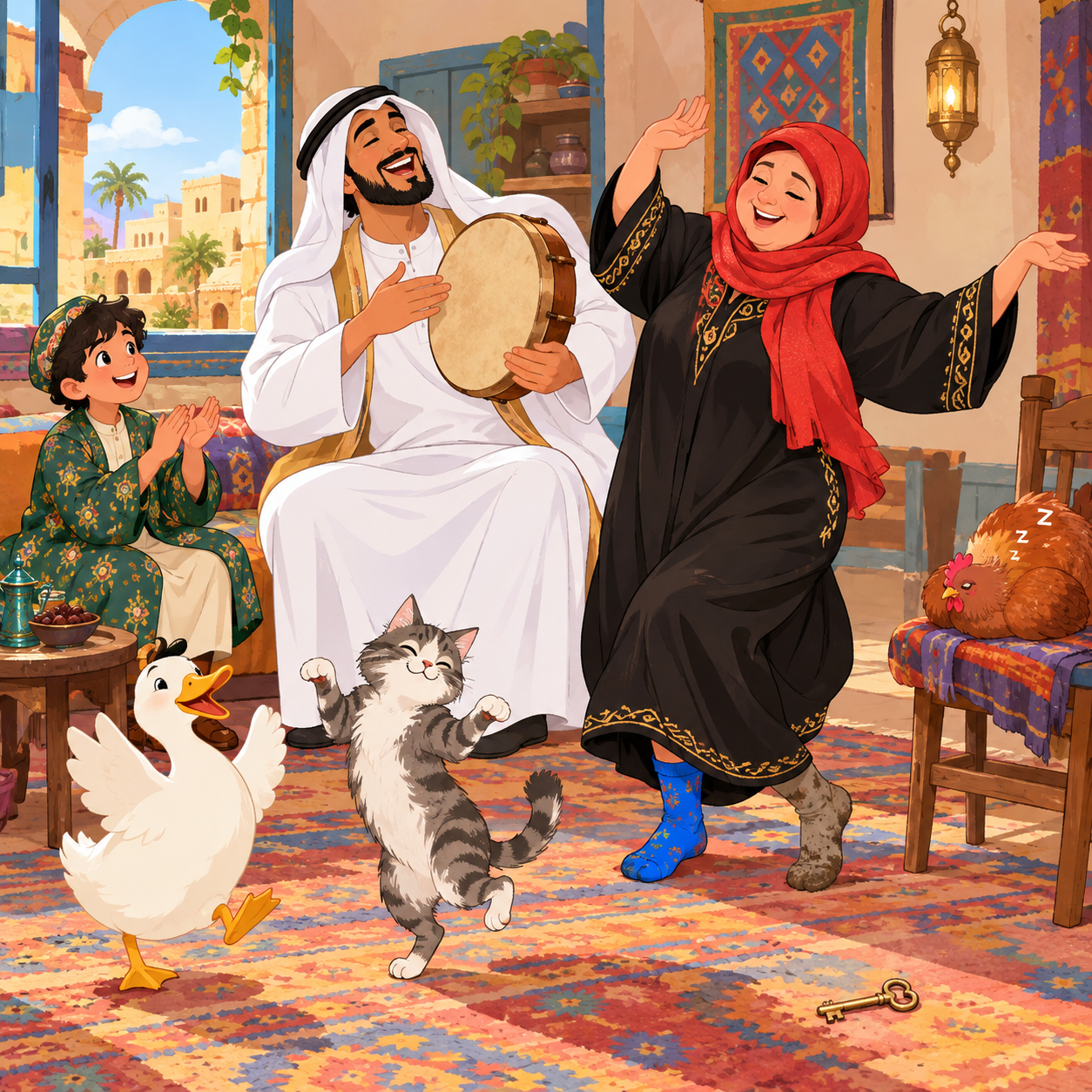 مين خبّى المفتاح؟