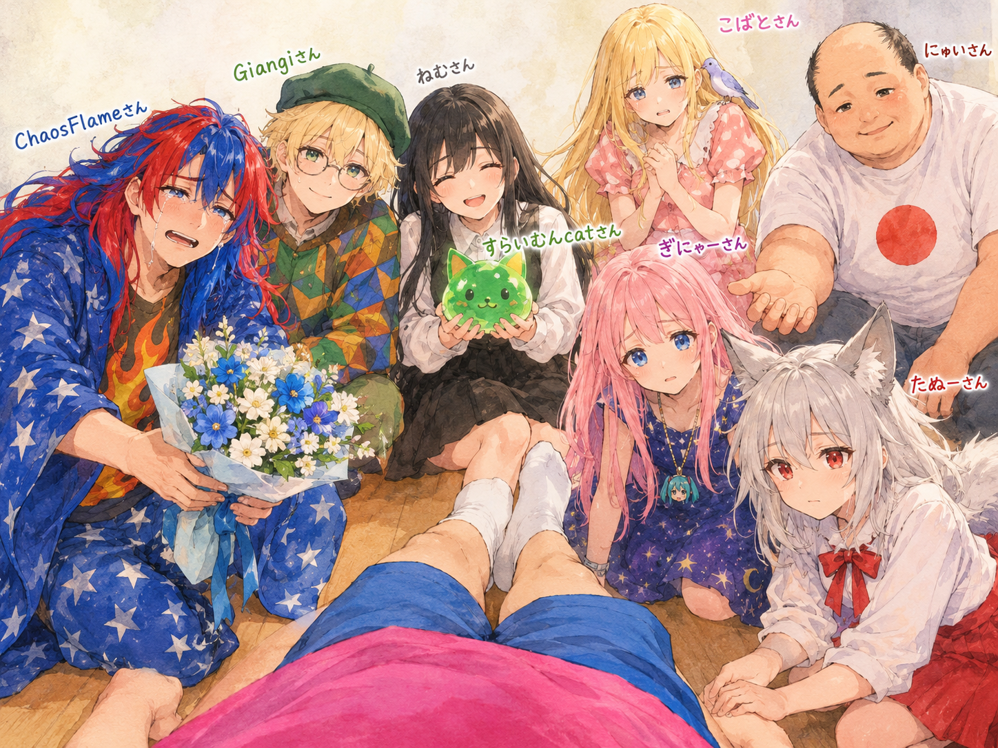 まれんは無事です。