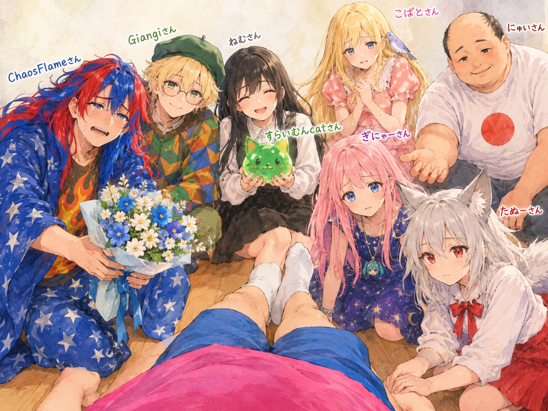 まれんは無事です。