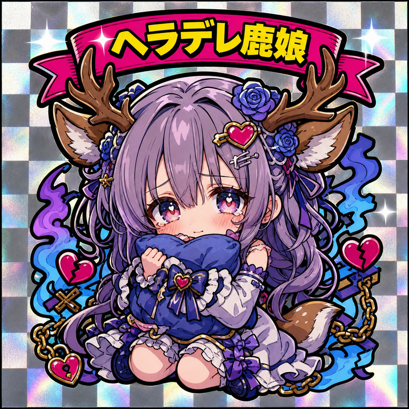 ヘラデレ鹿娘
