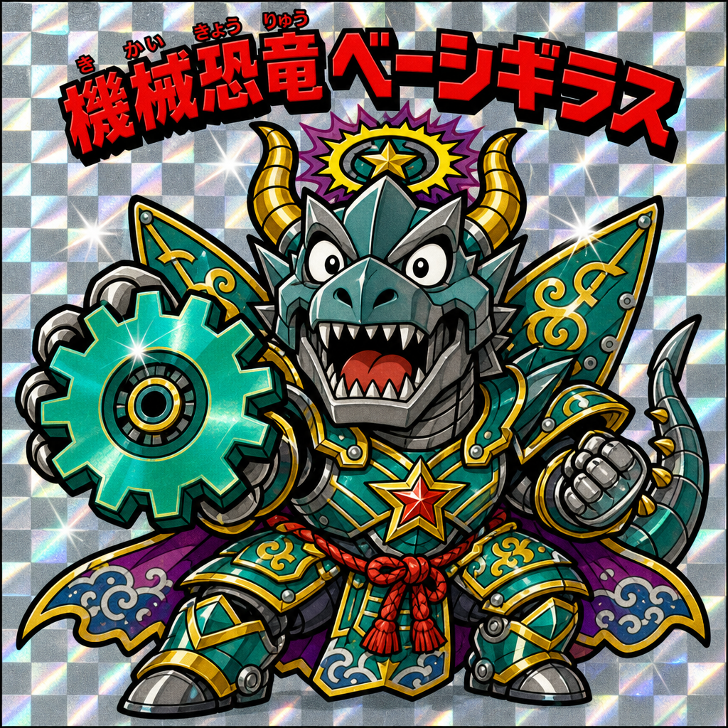 機械恐竜  ベーシギラス