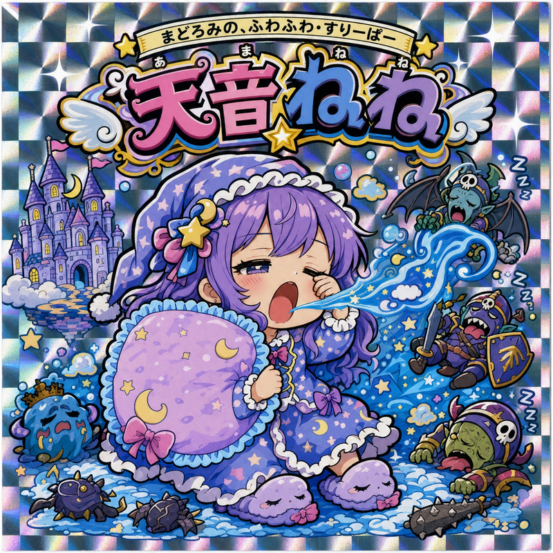 「まどろみの、ふわふわ・すりーぱー天音ねね（あまねねね）」