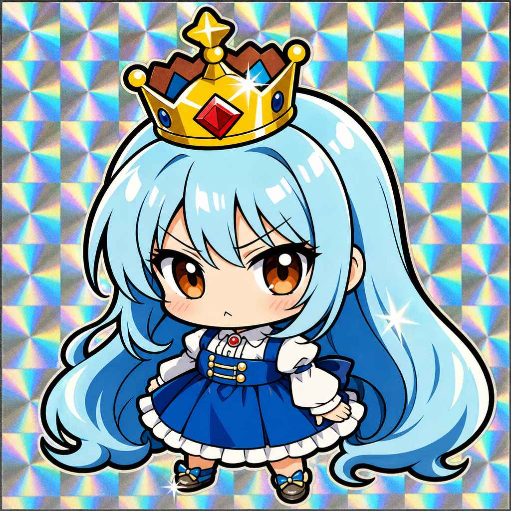 青髪女王