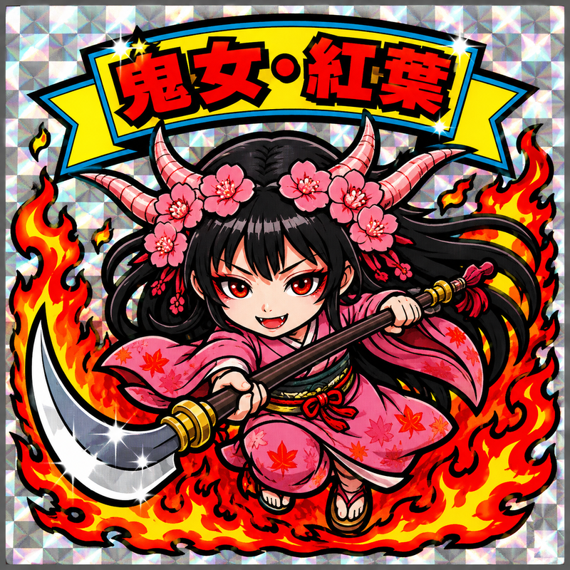 鬼女・紅葉（再挑戦）
