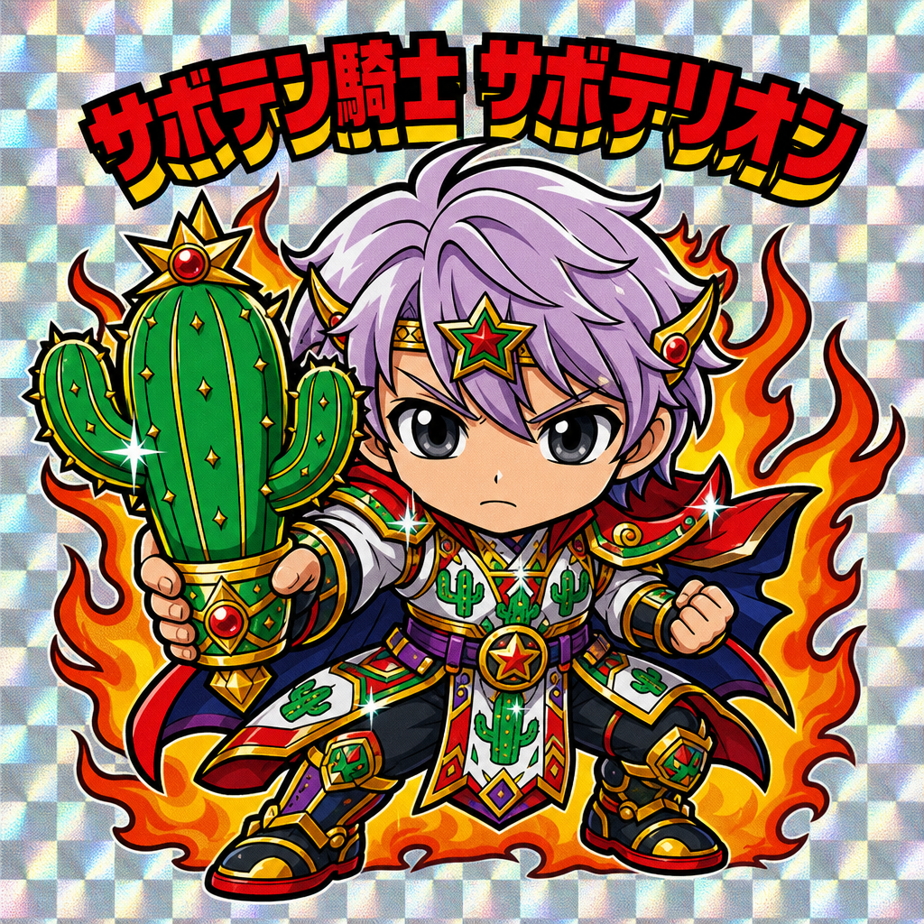 サボテン騎士  サボテリオン