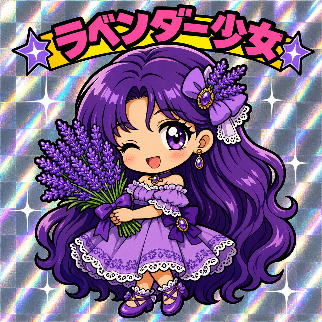 ラベンダー少女マン