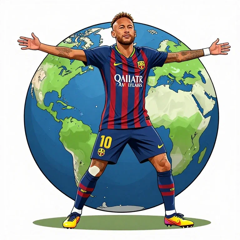neymar conquering the world