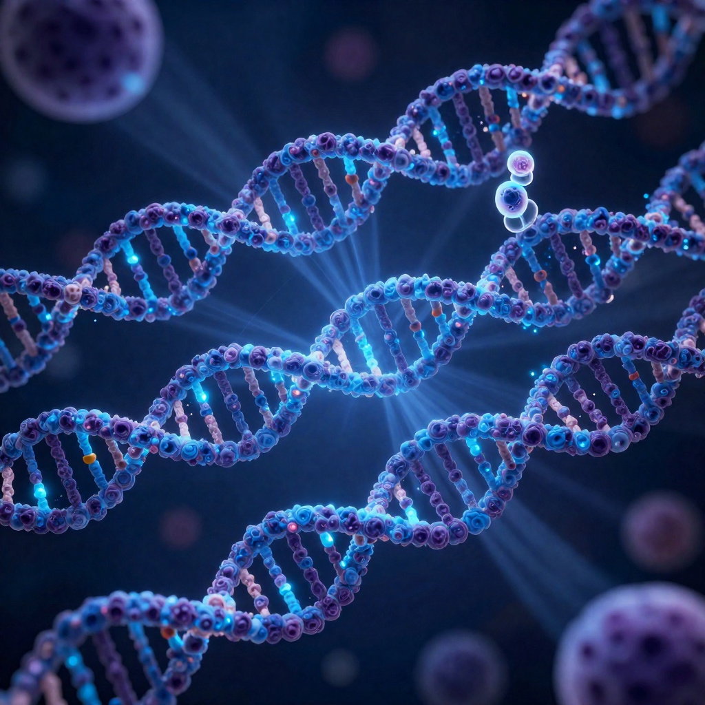 quadriploid genome four dna helices molecular tapestry