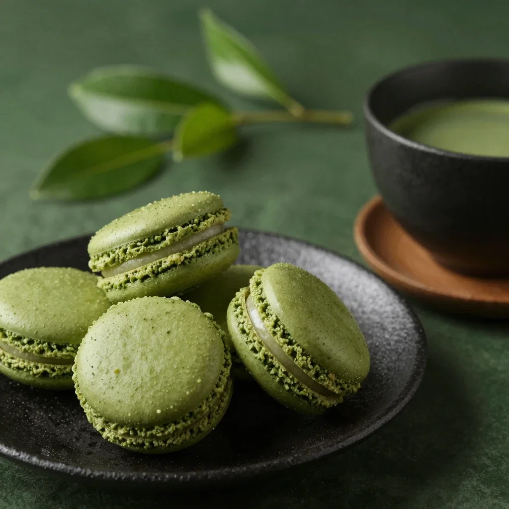matcha macaron