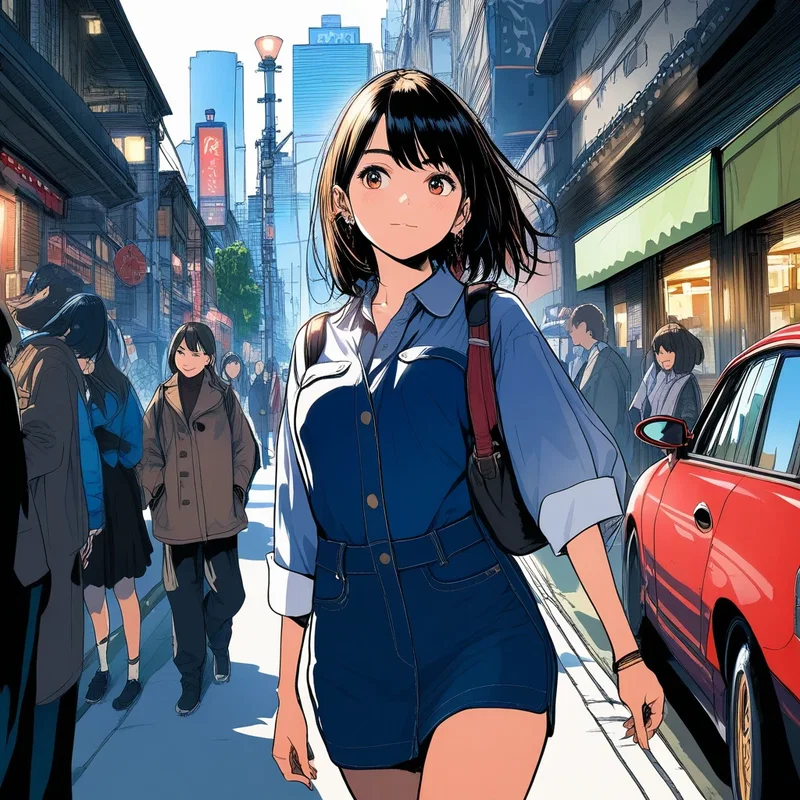 街角少女