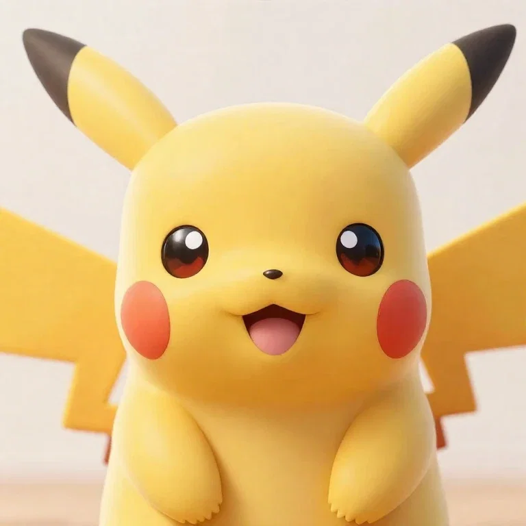 adorable pikachu playing peek a boo