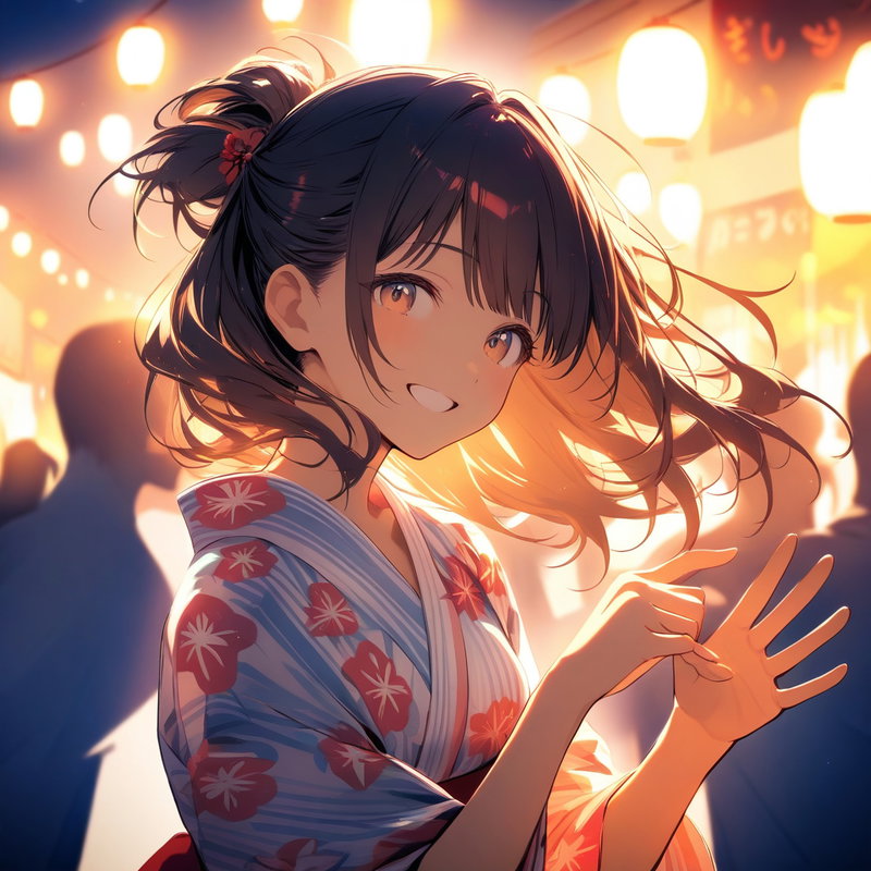 和装の彼女/Traditional Japanese clothing