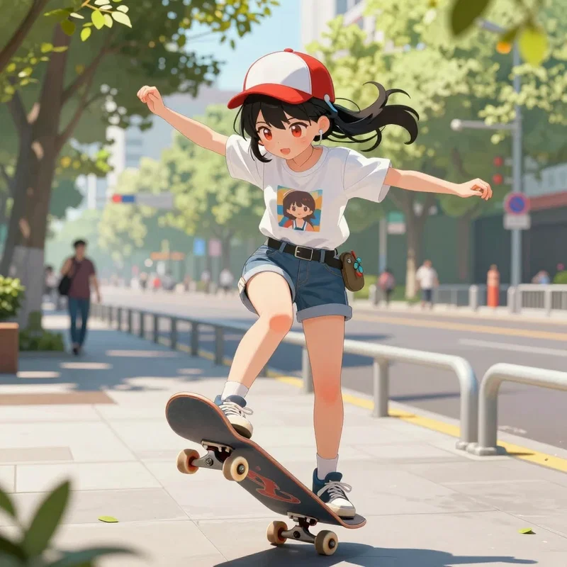 街角少女