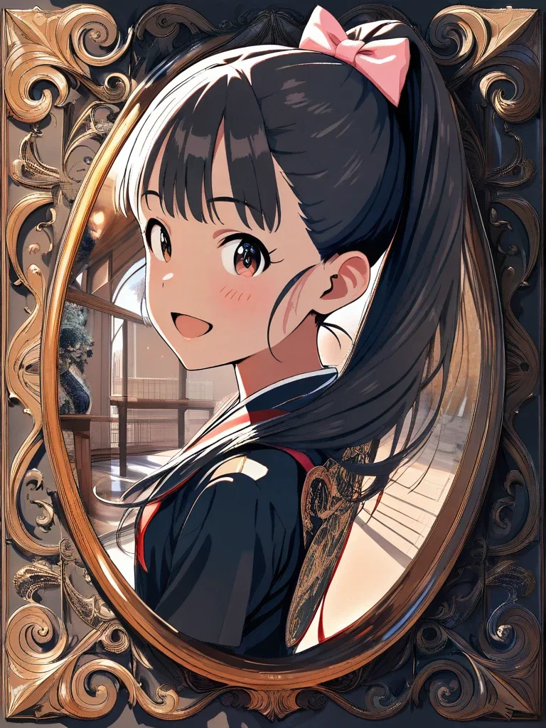 japanese schoolgirl unicycle ride smiling