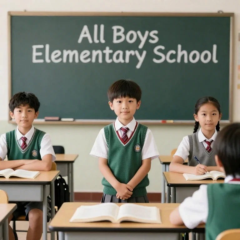 all boys elementary school