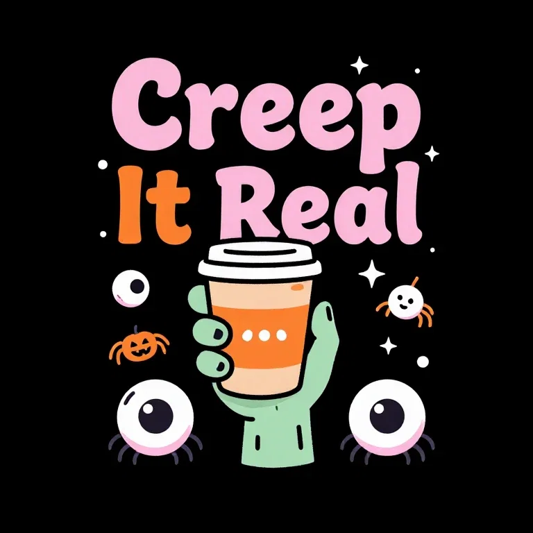 zombie hand coffee halloween cartoon t shirt