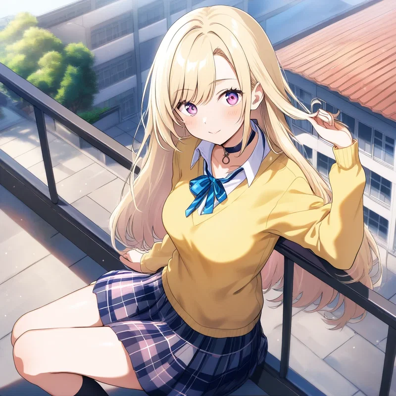 制服少女
