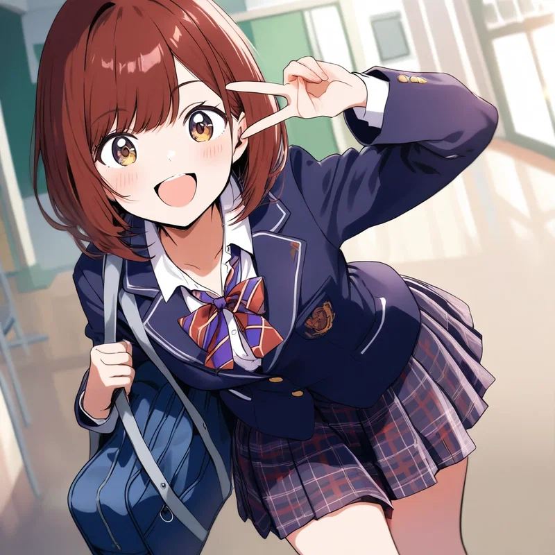 制服少女
