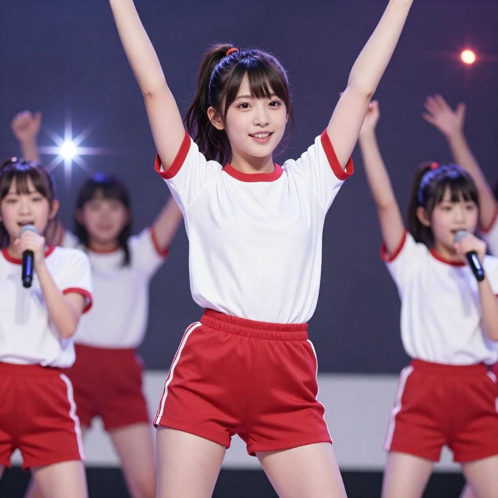 japanese school idol concert performance