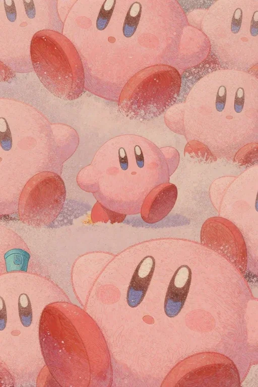 make kirby fluffy in image