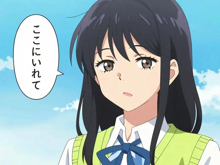 terada tera style anime girl blue uniform