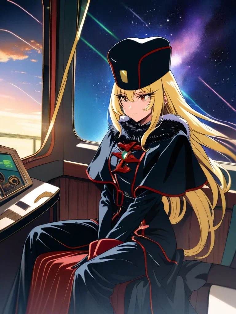 maeterlinck galaxy express 999 space train passenger