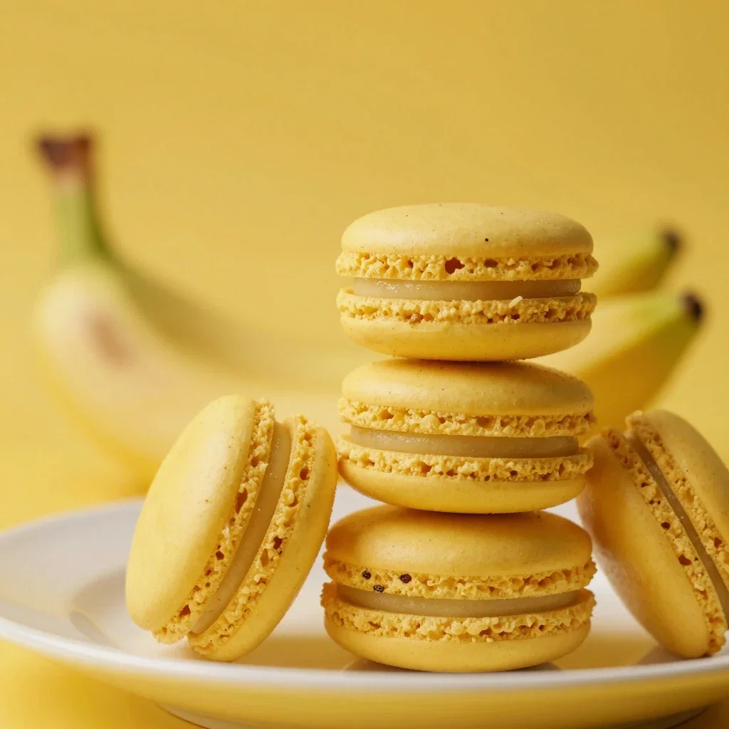banana macaron