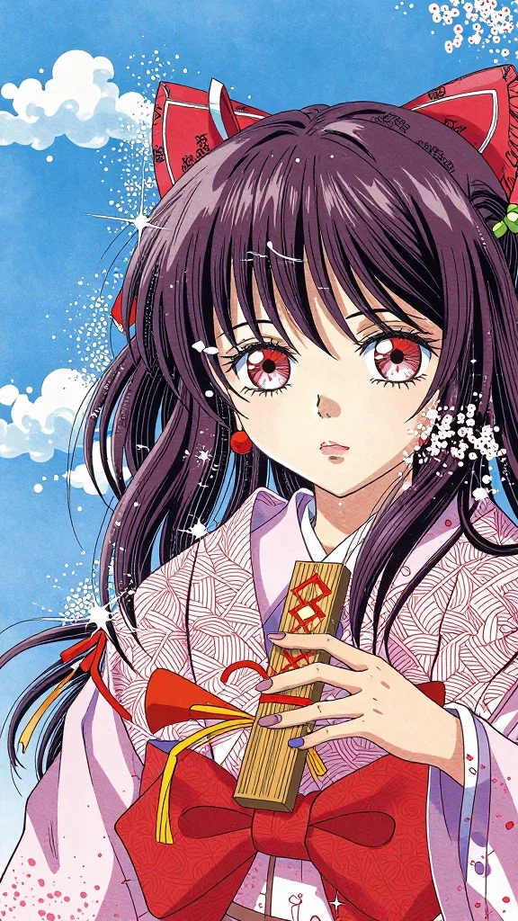 reimu hakurei shrine maiden purification