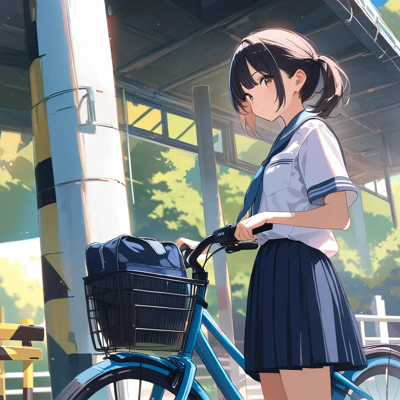 制服少女