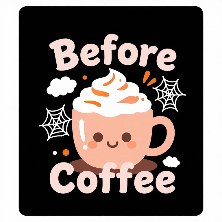 halloween coffee mug vector t shirt design