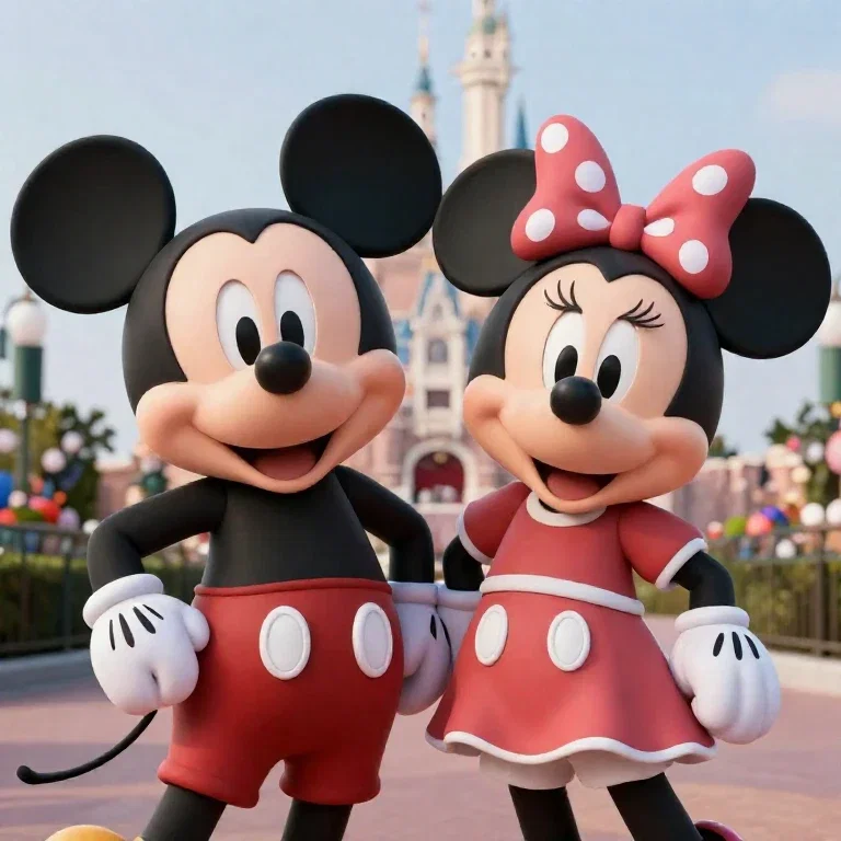 mickey minnie mouse disneyland