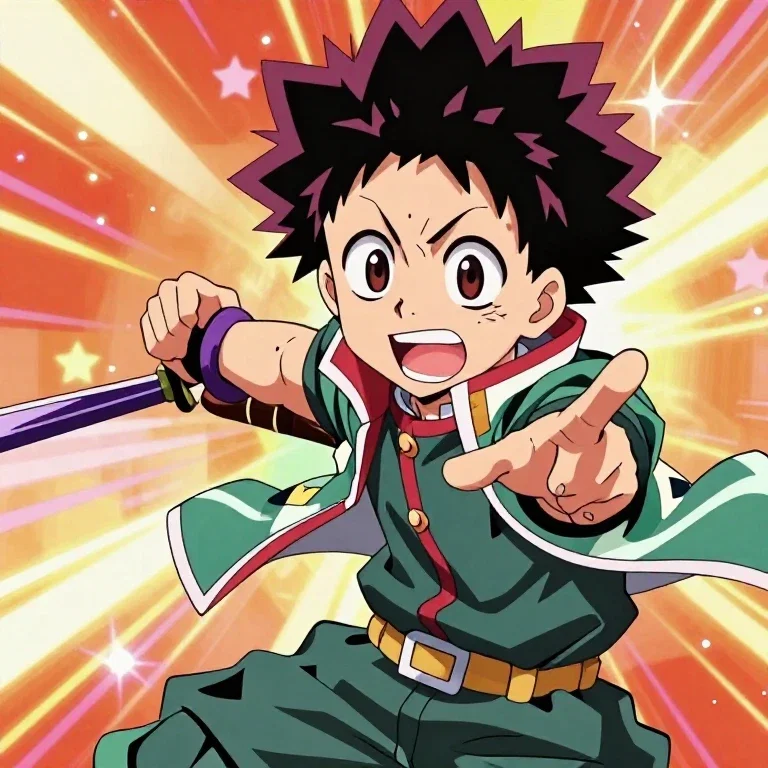 my hero academia style