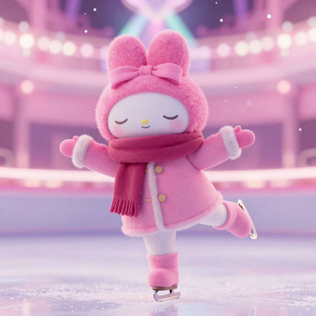 unreal engine render my melody figure skater
