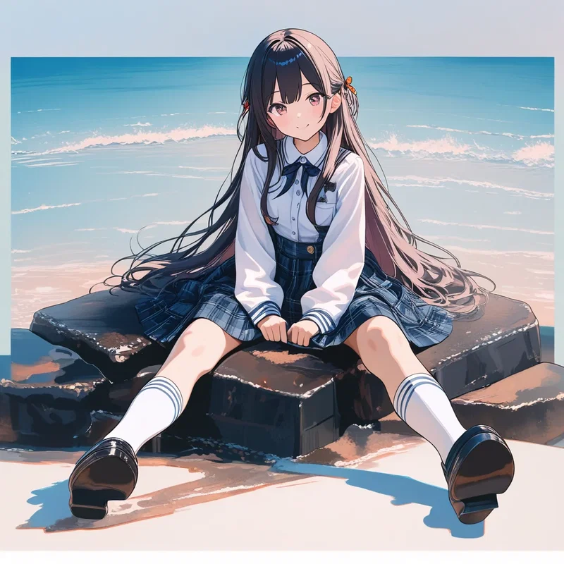 制服少女