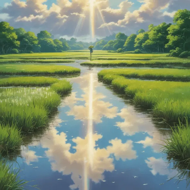 Countryside After Rain
