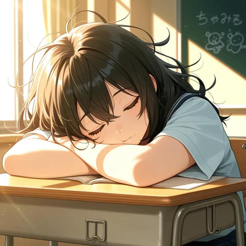 寝る子は育つ