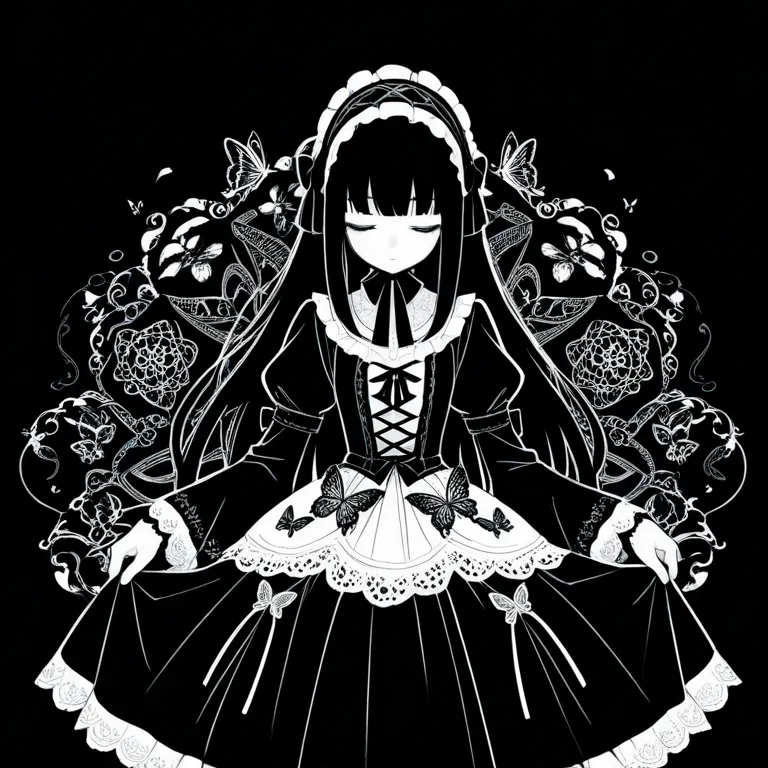 二色の優雅さ