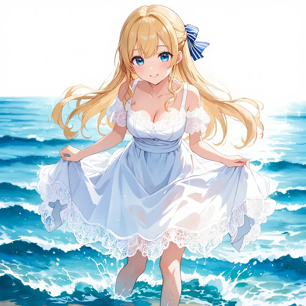 水遊び