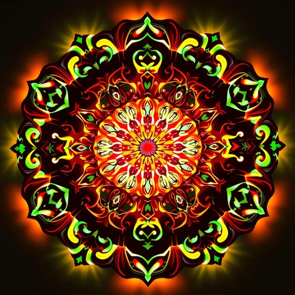 Mandala Lumineux