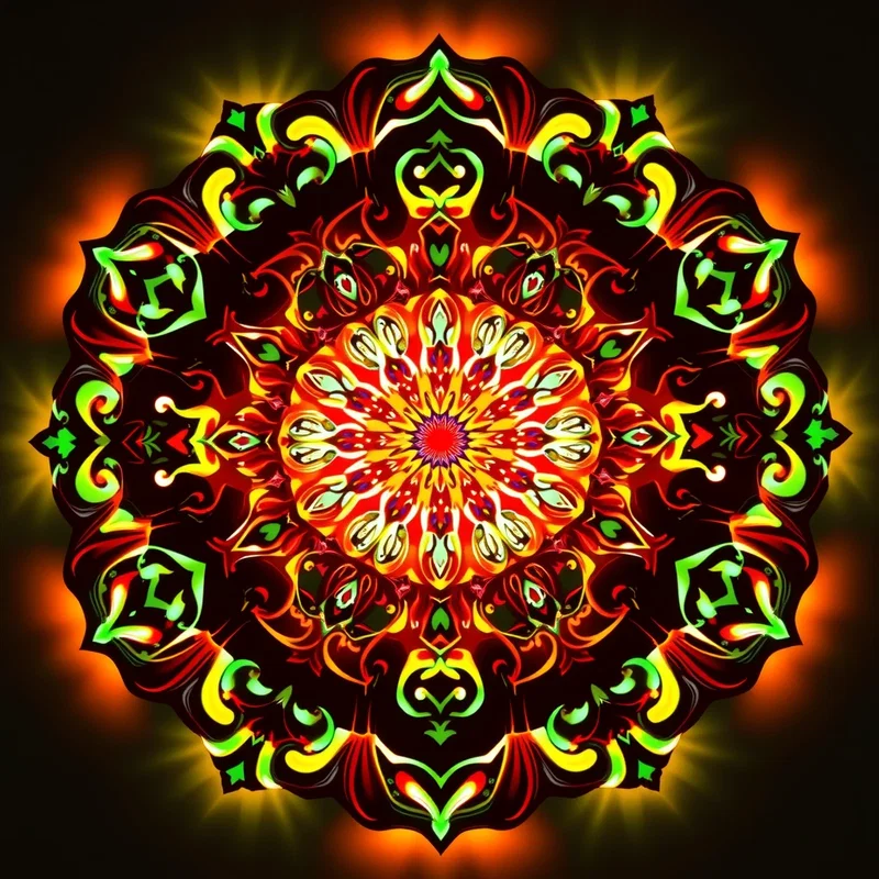 Mandala Lumineux