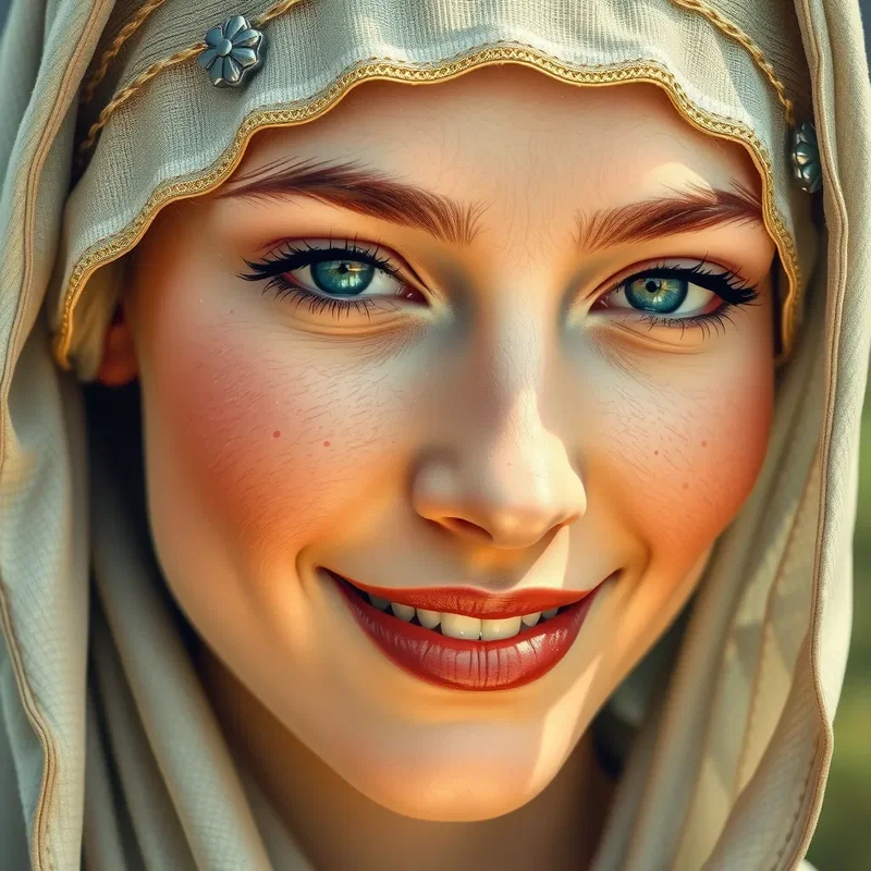 Portrait de Femme du Moyen-Âge