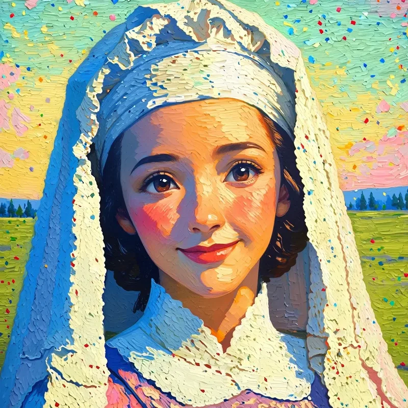 Jeune Femme du Moyen-Âge