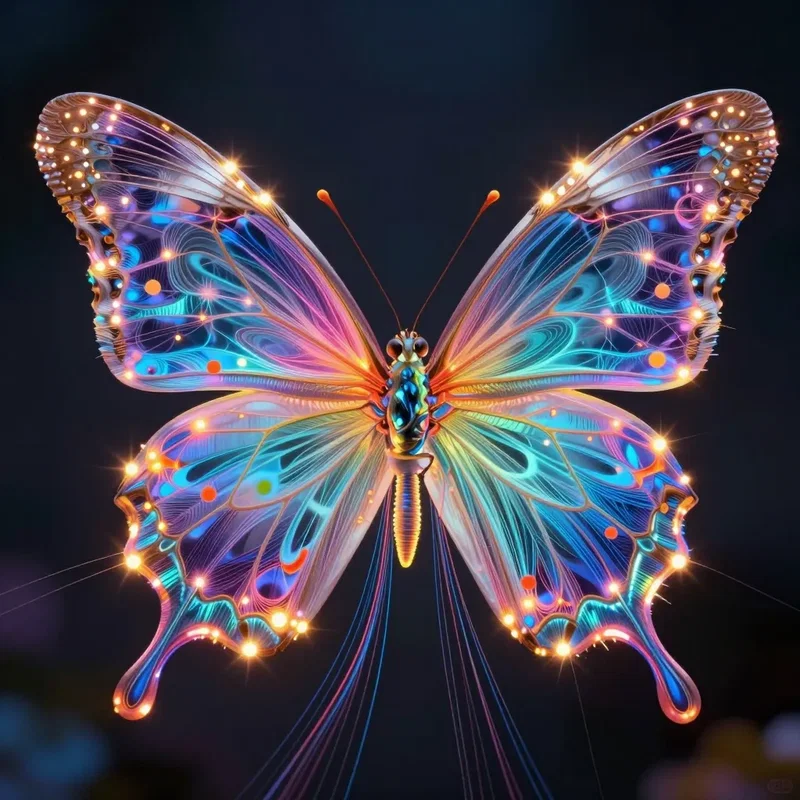 Papillon Translucide
