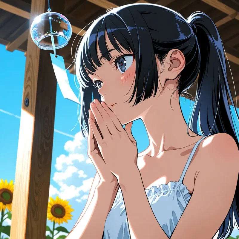 風鈴と女の子２